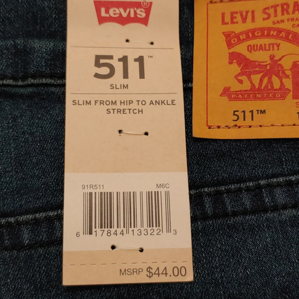 Levi's 511 Boys Size 16 Regular Slim Fit Jeans NWT